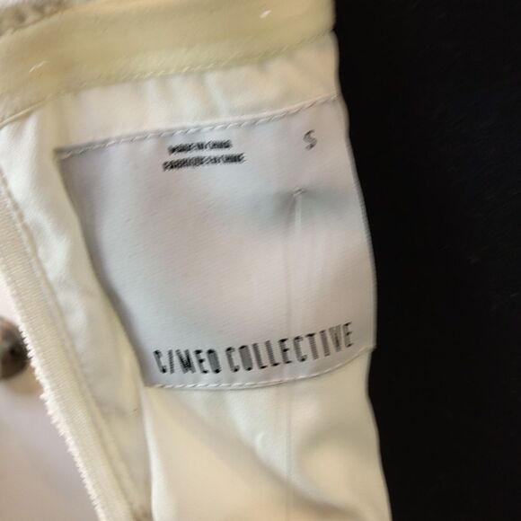 C/Meo Collective ivory women's more to give on/off shoulder lace midi dress - Picture 11 of 11